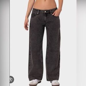 BNWOT EDIKTED Raelynn low rise baggy jean